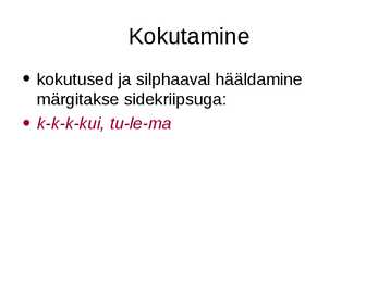 Eesti keele allkeeled literatsioon #30