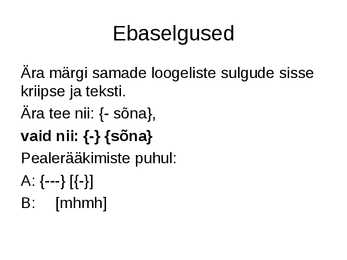 Eesti keele allkeeled literatsioon #38