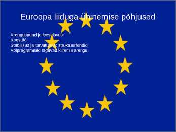 Eesti Ühinemine Euroopa Liiduga #3
