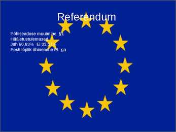 Eesti Ühinemine Euroopa Liiduga #4