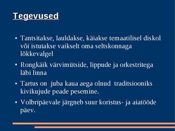 Volbripäeva esitlus #7