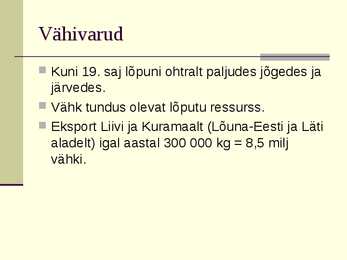 Jõevähi arvukuse muutus Eestis #6