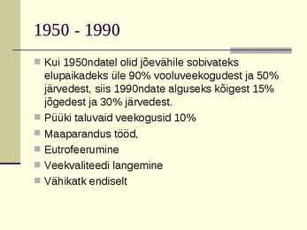 Jõevähi arvukuse muutus Eestis #10