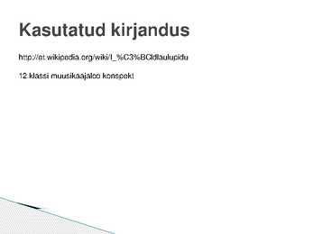 Esimene üldlaulupidu ja laulupidude traditsioon #8
