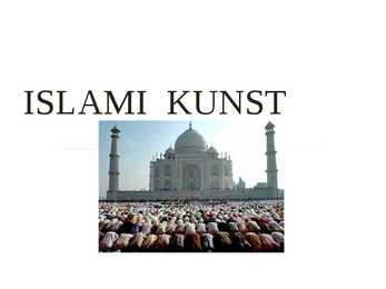 Islami kunsti ja kultuuri esitlus