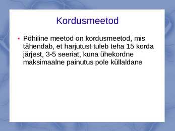 Painduvus ja selle arendamine #11
