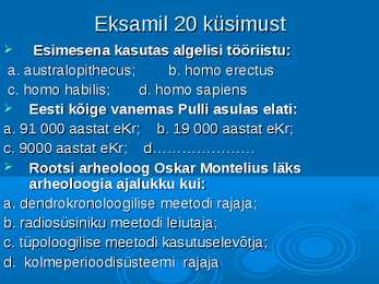 Euroopa muinaskultuurid #3