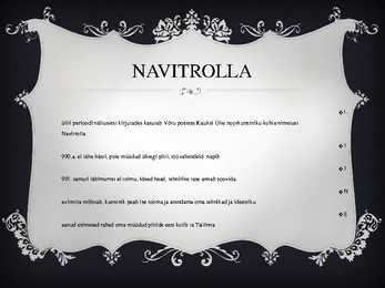 Navitrolla ettekanne #9