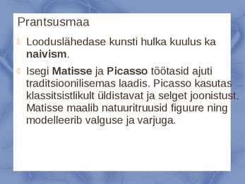 KUNSTI ARENG AASTATEL 1918-1939 #12