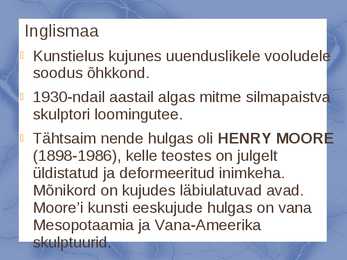 KUNSTI ARENG AASTATEL 1918-1939 #18