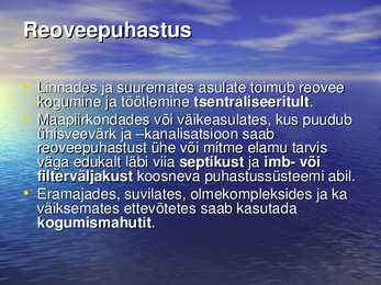 Vee saastumine ja puhastamise võimalused #8