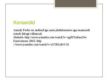 Annely Peebo #7