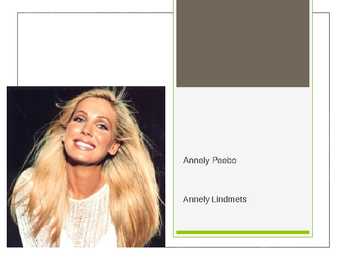 Annely Peebo