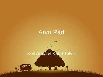 Arvo Pärt