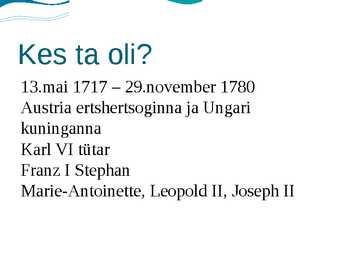 Maria Theresia #2