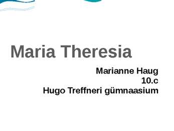 Maria Theresia