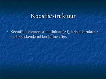 Alumiinium #2