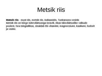 Riis #15