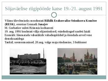 NSV Liidu lagunemine #6