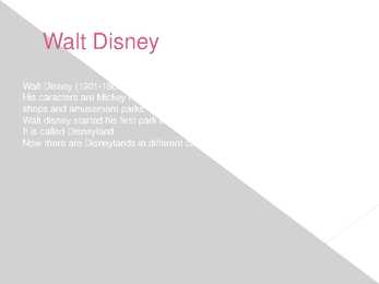 Walt Disney #2