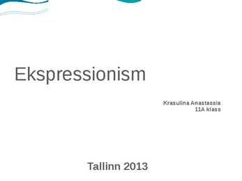 Ekspressionism