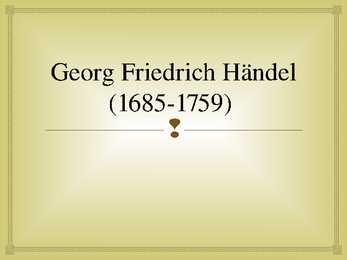 Georg Friedrich Händel