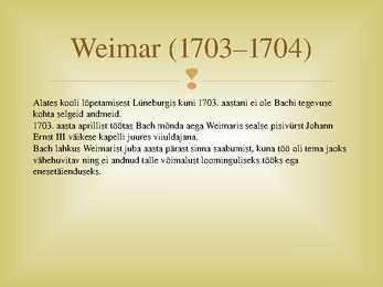 Johann Sebastian Bach #7