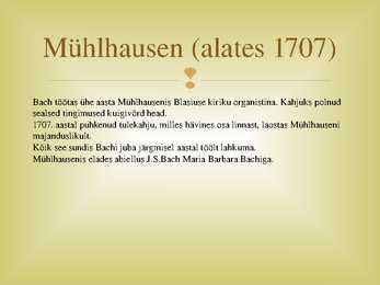 Johann Sebastian Bach #9