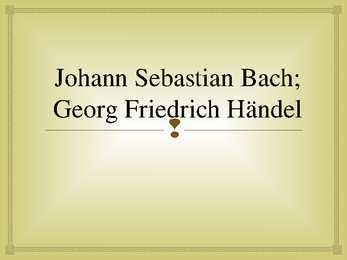 Johann Sebastian Bach