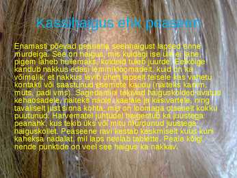 Inimeste parasiitseened #6