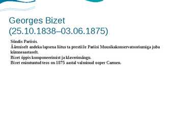 Georges Bizet #2