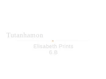 Tutanhamon 2