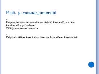 Milles seisneb Eesti Euroopa Liiduga liitumise majanduslik olemus #11