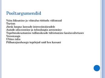 Milles seisneb Eesti Euroopa Liiduga liitumise majanduslik olemus #4