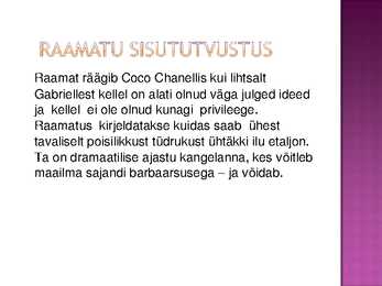 Chanel-Elu nagu muinasjutt #4