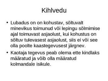 Arhailine õigus #31