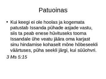 Arhailine õigus #9