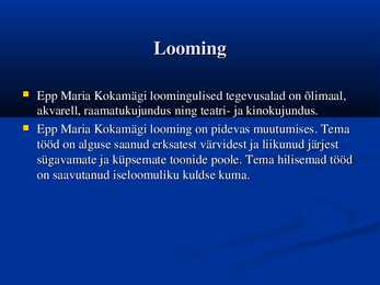 Epp Maria Kokamägi #4