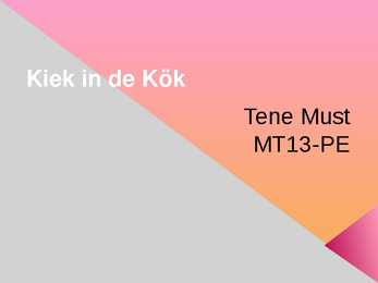 Kiek in de Kök soome keeles