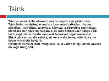 Tsink #3