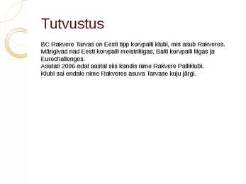 BC Rakvere Tarvas #2