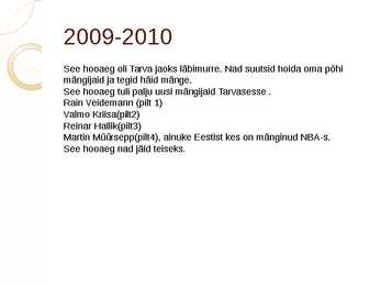 BC Rakvere Tarvas #7
