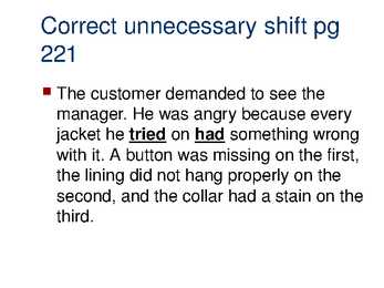 Chpt 12 Verb Tenses #28