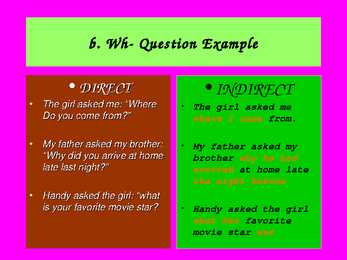 Direct and indirect speech revs #15