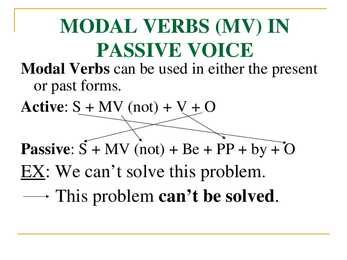 Passive voice- #11
