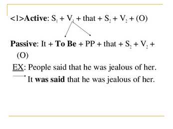 Passive voice- #18