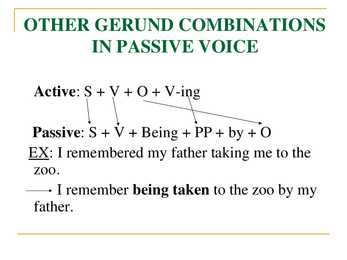 Passive voice- #23