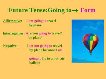 FUTURE TENSES-WILL- GOING TO #5