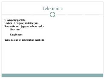 Kaspia meri #2