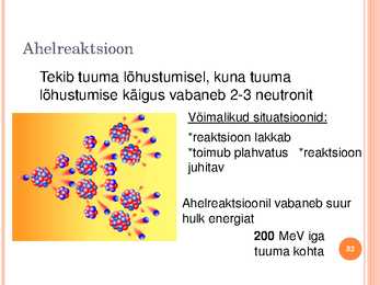 Tuumafüüsika ja elementaarosakeste füüsika #32